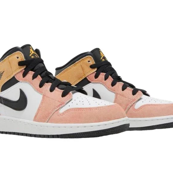 Air Jordan Mid SE GS 'Flight Club' Kids Basketball Shoe Multi